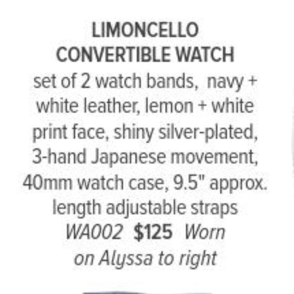 ?? LIMONCELLO Convertible Watch Set c+i WA002